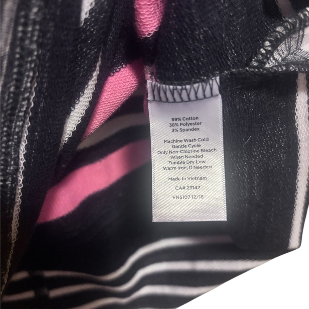T for Talbots Sleeveless Striped Dress Size Small Petite - Picture 3 of 5